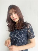 大人ナチュラル×ゆるウェーブロング