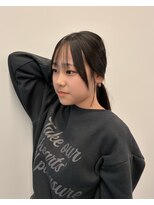 ソレ 森田店(SOLE.)&nbsp;顔周りカット/前髪カット/骨格補正似合わせカット/福井髪質改善