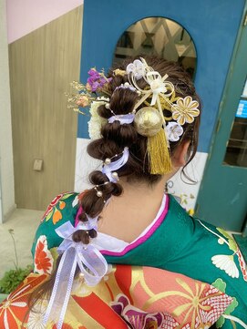 モコモコポニーテール