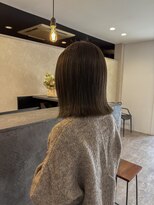 アールヘアー(ar hair) 【三浦直美】大人オリーブベージュ