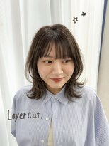 ソア 並木坂(Soa)&nbsp;韓国スタイル/透明感カラー/レイヤー/熊本/上通り/並木坂/sae