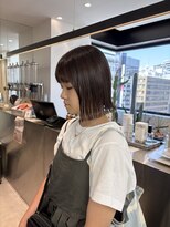 ロンドシエル 横浜(Lond ciel)&nbsp;マロンベージュ/ボブ/前髪/レイヤー/小顔/髪質改善/縮毛矯正横浜