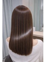 ジーナ 福岡藤崎(Zina)&nbsp;プレミアム艶髪ストレート　システムトリートメント付き