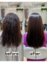 シゲ 自由が丘店(SHIGE)&nbsp;乾かすだけでまとまる地毛風髪質改善ストレート40代50代縮毛矯正