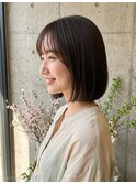 【まとまりナチュラルボブ】結べる長さのボブ◎20代30代