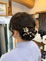 ギャロップヘアー&nbsp;結婚式お呼ばれヘアセット