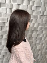 オリバー(ORiVER)&nbsp;ロングレイヤー××ショコラブラウン