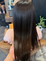 ベレッタ 枚方店(veretta.)&nbsp;ドライヤーでまとまる髪質改善ストレート