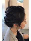 パーティーヘアアレンジ♪