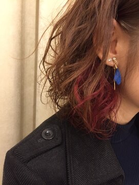 レイフィールド はません店 ポイントカラー ピンクレッド