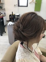 見崎美容室 雨にも風にも負けないヘアセット