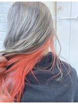 ウーロス(uros.)&nbsp;インナーカラー☆赤