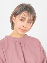 アース 上野店(HAIR&MAKE EARTH)&nbsp;シースルー×ナチュラルボブ