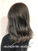 ミディアム20代30代40代イメチェンフルバング似合わせカット美髪