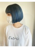 ターコイズブルーボブ