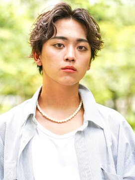 クロムトウキョウ ザ バーバー 新宿本店(CHROM TOKYO the Barber) 韓流センターパートスパイラルパーマツーブロック 新宿/代々木