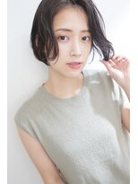 ロージー 水沢花園店(Rosy) 無造作×バングレスボブ