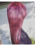 魅惑のスカーレット潤いストレートサラツヤ髪ナチュラルモード