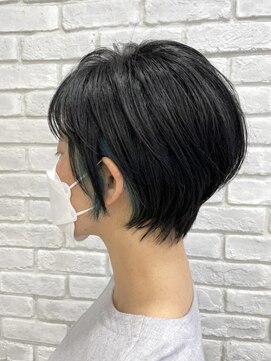 グランシュ 青葉台店(GranCieux) ハンサムショート インナーカラー