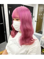 ティアム 渋谷店(Tiam shibuya) ピンクカラー/渋谷/ハイトーン