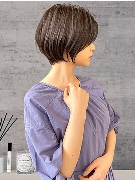 ヘアーアンジェ 伊達店(Hair ange) 【お客様スタイル】秋カラー×ショートボブNo.6