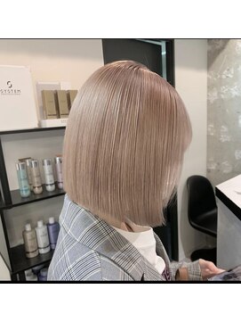 ペレ 栄店(PELE) ミルクティーベージュ〇