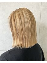バングヘアーデザイン(BANG HairDesign)&nbsp;ブロンドベージュ