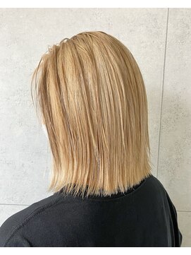 バングヘアーデザイン(BANG HairDesign) ブロンドベージュ