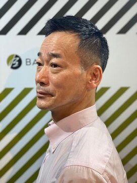 バーバーバー 四谷(BARBER-BAR) 大人カッコいい30代40代50代以上アップバンクショート