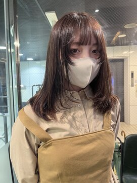 ヘアーアンドメイク ビス(HAIR&MAKE bis) ちょっぴりレイヤー×マロンベージュ♪【多田　華歌】