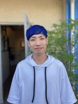 ワンネスヘアーサロン(oneness hair salon)&nbsp;真っ青マッシュ