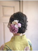 ほめられ大人ガーリーヘアセット浴衣/新宿/新宿三丁目