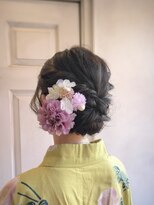 ほめられ大人ガーリーヘアセット浴衣/新宿/新宿三丁目