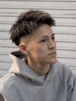 ココテラス(coco terrace)&nbsp;ツイスト/フェードカット/ホワイトメッシュ