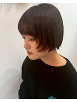 ルヴェール 茜部店(Le Vert)&nbsp;顔周りを切り込んだボブルフ☆