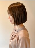 ◎王道まとまるあご下2cmボブ