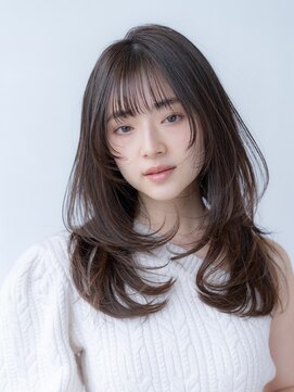 イオ 本厚木(io) 韓国レイヤーハッシュカット美髪質改善ナチュラルカラー小顔