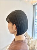 前下がりボブ