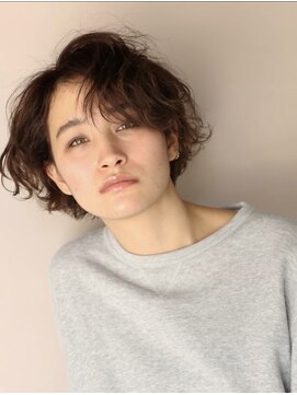 ナタン 自由が丘(NATHAN) マッシュパーマ×ボブパーマ×前髪パーマ×ショートパーマ×暗髪