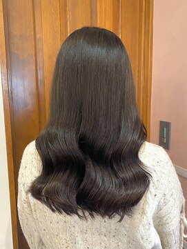 トワ(toi) オリーブベージュ/ブリーチなし/透明感カラー/横浜