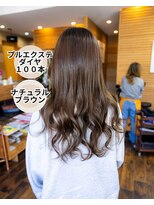 ヘアーメイク ダンス(hair make DANCE) プルエクステダイヤ１００本 ナチュラルブラウン