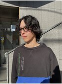 【メンズ】ミディアムパーマ