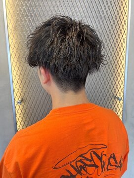 スリーバイベルベット(THREE...by velvet) メンズカット/メンズパーマ/波巻きスパイラルパーマ/スパイラル