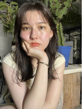 ベル 銀座5丁目店(Belle) ミディアムのニュアンスパーマスタイル【銀座】