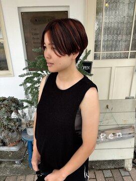 ヘアメイク アンジー(hair make anjii) 刈り上げハンサムショート