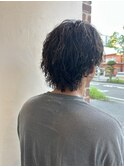 縦落ちツイストスパイラルパーマ
