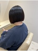 あご上パツッとミニボブ