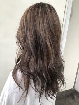 ジーナ 船橋(Zina) 髪質改善＊ロングレイヤーグレーベージュ＊美髪【Zina船橋】