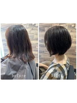 ミリ 府中(Mili) カット×くびれショート