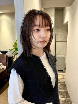 ロエ 平尾山荘(loe) レイヤー×ボブ